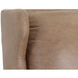 Virgil Marseille Camel Leather Lounge Chair